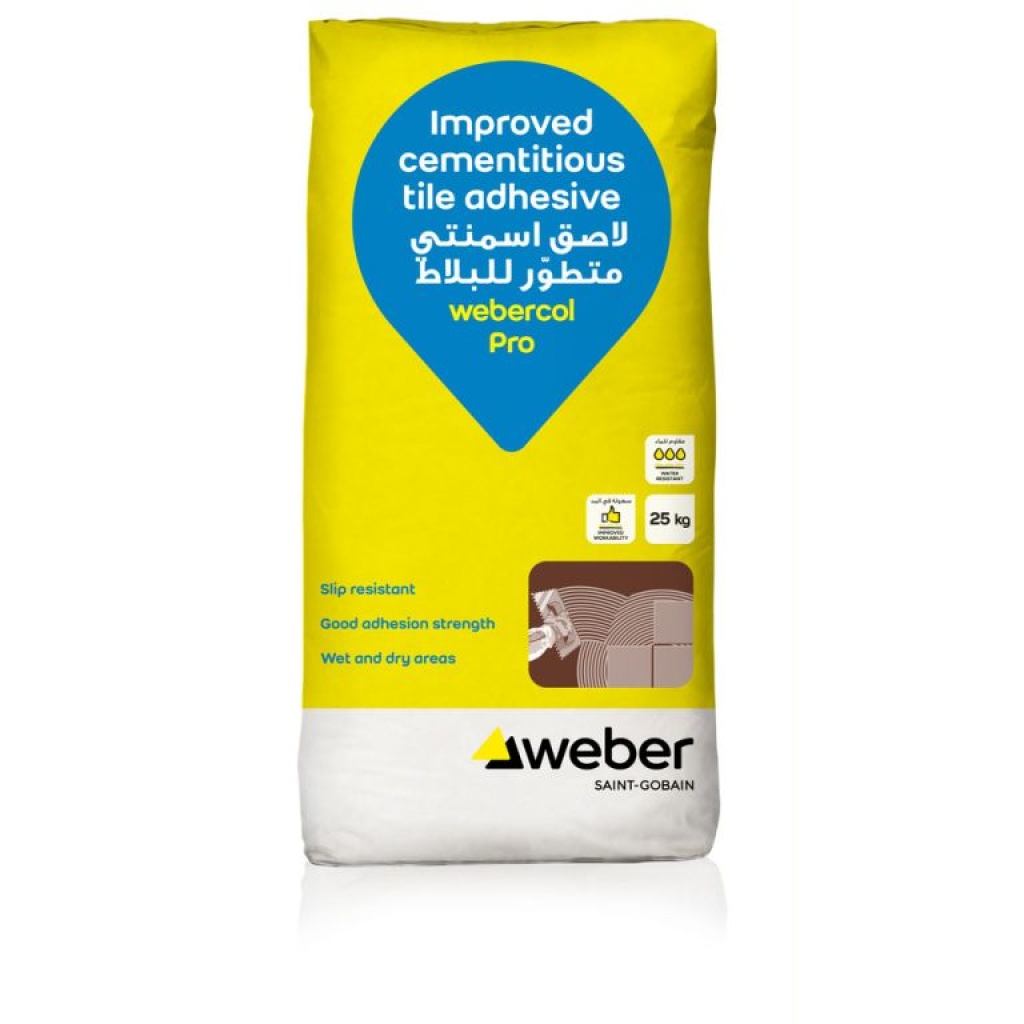 TILE GLUE WEBERCOL PRO